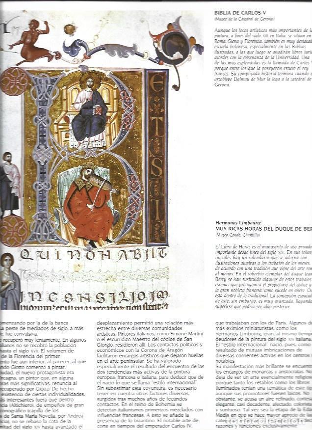 Postales: LAMINA 37374: Biblia de Carlos V, detalle - VVAA