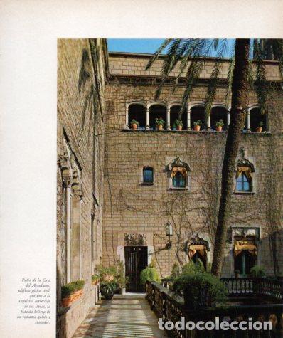 Postais: LAMINA V33162: Patio de la Casa del Arcediano, Barcelona - Varios