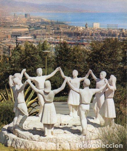 Cartes Postales: LAMINA V33150: Monumento a la Sardana en Barcelona - Varios