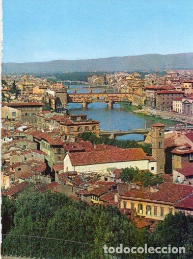 Postais: LAMINA V33230: Florencia. Puentes sobre el rio Arno - Varios