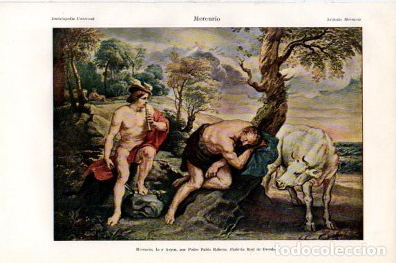 Postkarten: LAMINA V43874: Mercurio y Argos por Rubens - Varios
