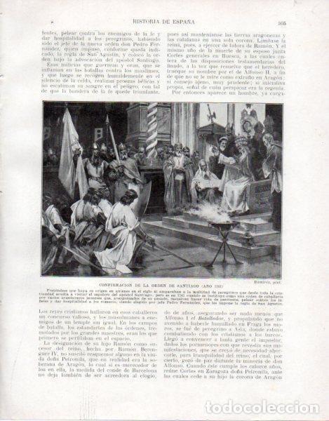 Postais: LAMINA V33550: Confirmacion de la Orden de Santiago por Ramirez - Manuel Rodriguez Codola