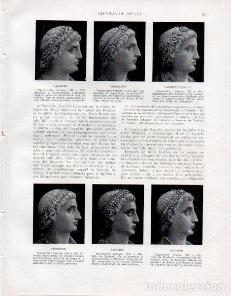 Postcards: LAMINA V33417: Emperadores romanos VI - Manuel Rodriguez Codola