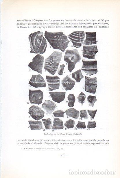 Postkarten: LAMINA V34687: Troballes varies de la Cova Fonda - Antoni Rovira i Virgili