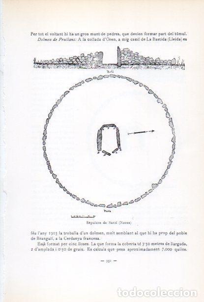 Postales: LAMINA V34657: Sepulcre de Sarri, dibuix - Antoni Rovira i Virgili