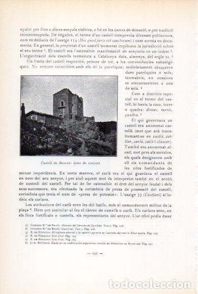 Cartoline: LAMINA V34571: Vista del Castell de Besora - Antoni Rovira i Virgili