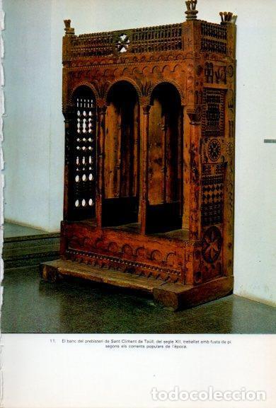 Postkarten: LAMINA V34560: Banc del prebisteri de Sant Climent de Taull - Antoni Rovira i Virgili