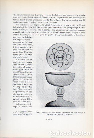 Postkarten: LAMINA V34529: Calze y patena de Sant Bernat - Antoni Rovira i Virgili