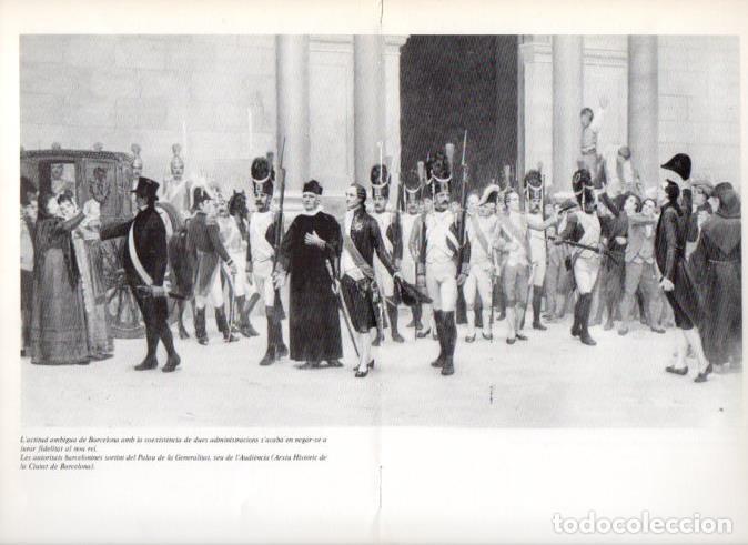 Postkarten: LAMINA V45371: Autoritats de Barcelona davant Palau de la Generalitat - Jaume Sobreques i Callico