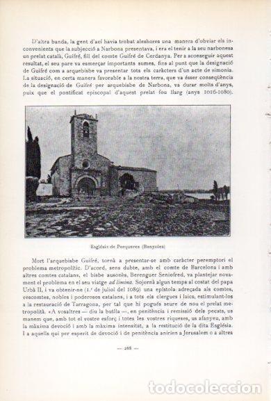 Postkarten: LAMINA V34579: Esglesia de Porqueres, Banyoles - Antoni Rovira i Virgili