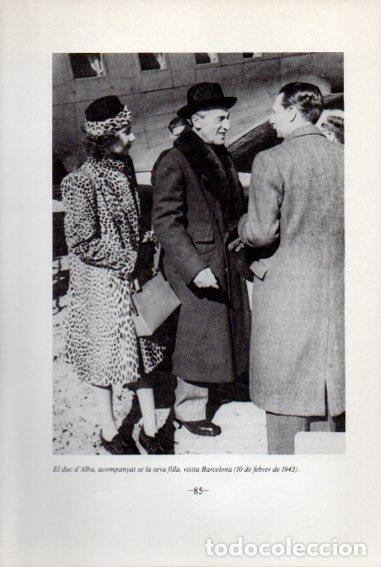 Postais: LAMINA V45087: Duc d'Alba i filla a Barcelona febrer 1943 - Jaume Sobreques i Callico