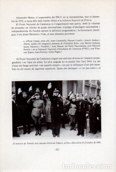 Cartes Postales: LAMINA V45077: Ministre J. A. Giron Velasco a Barcelona octubre 1941 - Jaume Sobreques i Callico