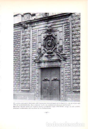 Cartes Postales: LAMINA V45264: Fa&ccedil;ana lateral esglesia de Betlem, Barcelona - Jaume Sobreques i Callico