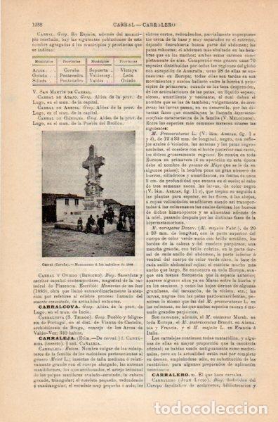 Cartes Postales: LAMINA V35261: Monumento a los martires en Carral, La Coru&ntilde;a - Varios