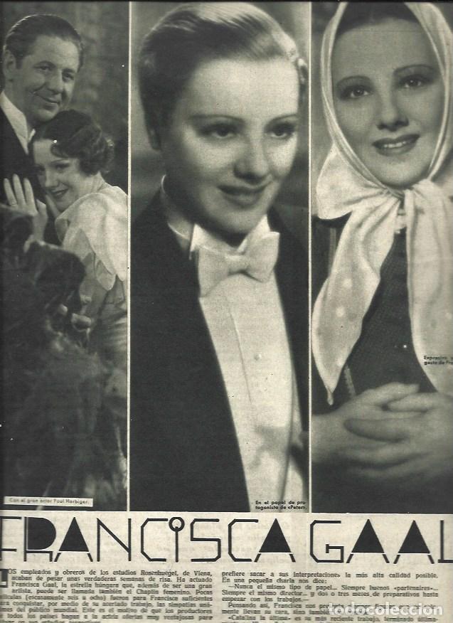 Cartes Postales: LAMINA 37832: Francisca Gaal - VVAA