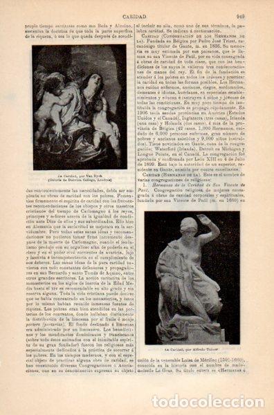 Postkarten: LAMINA V35223: La Caridad por Van Dyck - Varios