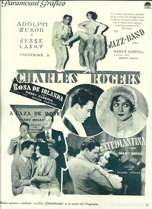 Cartoline: LAMINA 37579: Charles Rogers - VVAA