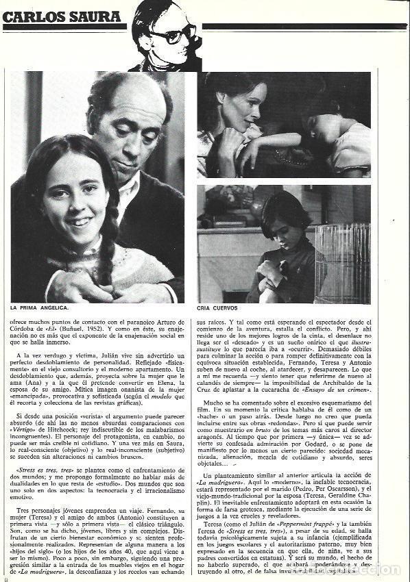 Cartes Postales: LAMINA 37589: Escenas de Cria Cuervos y La prima Angelica - VVAA