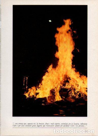 Postales: LAMINA V45807: Foguera de Sant Pere - Aureli Capmany