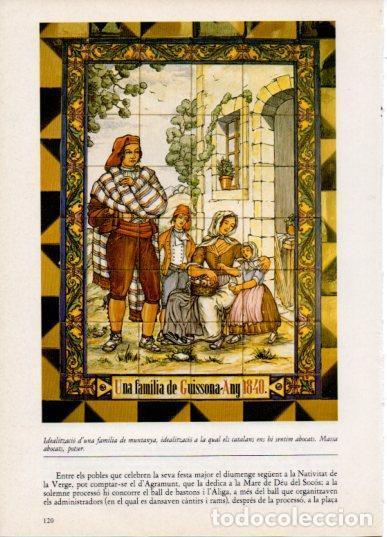 Cartoline: LAMINA V45820: Una familia de Guissona any 1840 - Aureli Capmany