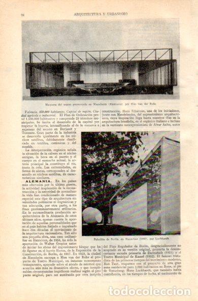 Postais: LAMINA V34898: Pabellon de Berlin en Hannover 1951 - Varios