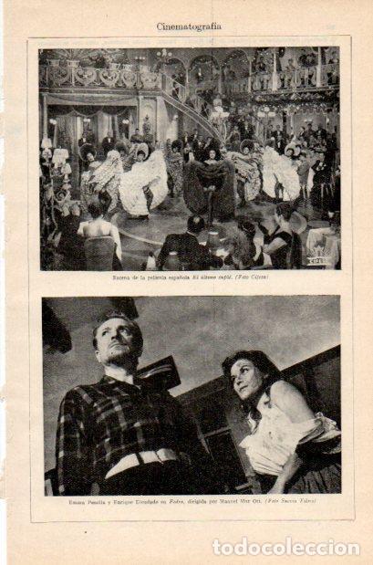 Postais: LAMINA V34959: Emma Penella y Enrique Diosdado en Fedra - Varios