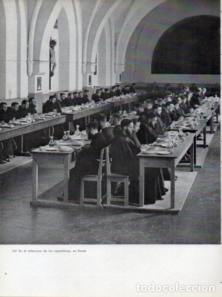 Postais: LAMINA V45666: Refectorio de los capuchinos en Roma - NULL