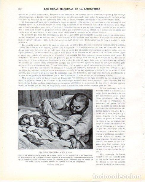 Postales: LAMINA V34382: El ogro deguella a sus hijas por Gustavo Dore - Guillermo de Boladeres
