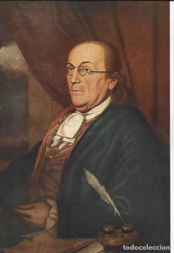 Postkarten: LAMINA 38646: Benjamin Franklin - VVAA