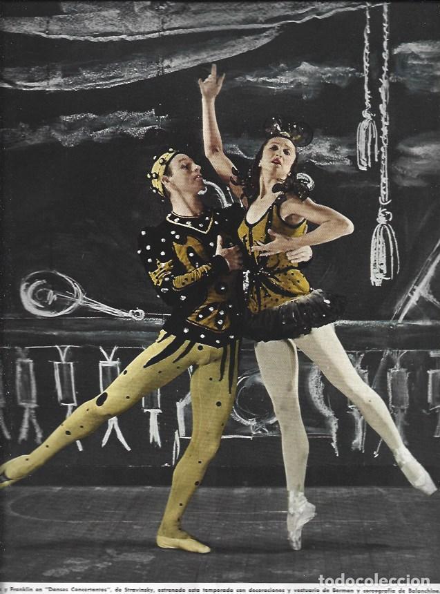 Postkarten: LAMINA 38685: Danilova y Franklin en Danses Concertantes - VVAA