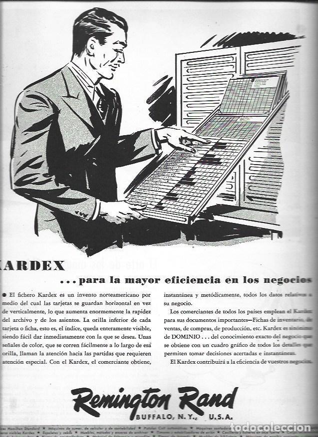 Cartes Postales: LAMINA 38604: Publicidad de Remington Rand - VVAA