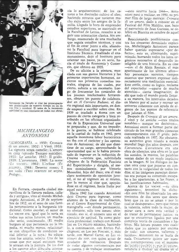 Postales: LAMINA 38231: Michelangelo Antonioni - VVAA