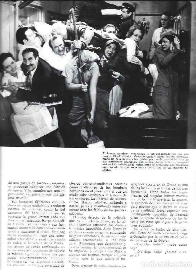 Postales: LAMINA 38204: Escena de Una noche en la opera de los hermanos Marx - VVAA