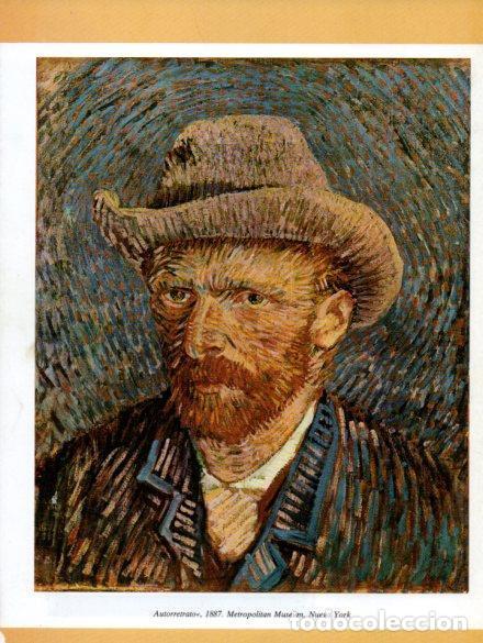 Cartes Postales: LAMINA V35759: Autorretrato por Van Gogh - Varios