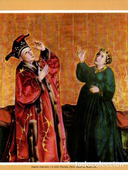 Cartoline: LAMINA V35763: Augusto emperador y la sibila Tiburtina por Konrad Witz - Varios
