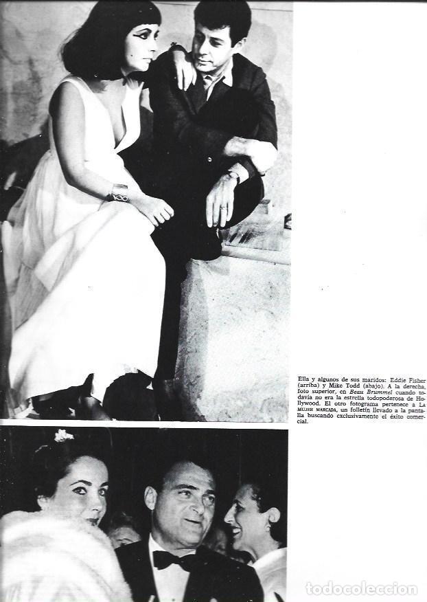 Cartoline: LAMINA 38316: Liz Taylor con Eddie Fisher y con Mike Todd - VVAA