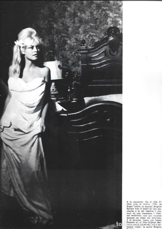 Cartes Postales: LAMINA 38346: Brigitte Bardot en Et Dieu crea la femme - VVAA