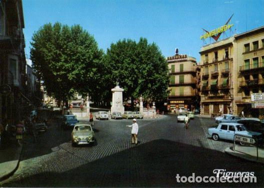 Postales: LAMINA V35580: La Rambla de Figueras, Gerona - Varios