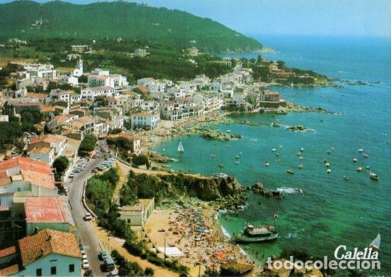 Cartes Postales: LAMINA V35567: Vista aerea de Calella, Gerona - Varios