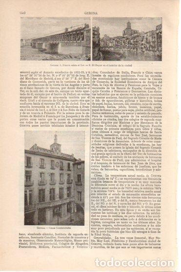 Postkarten: LAMINA V46333: Ayuntamiento y puente sobre el Ter en Gerona - Varios