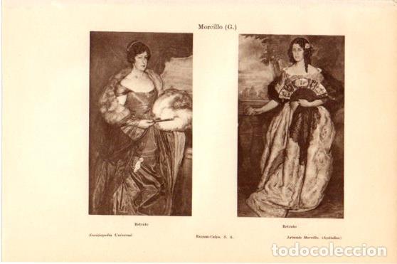 Cartes Postales: LAMINA V46084: Retratos por G. Morcillo - Varios