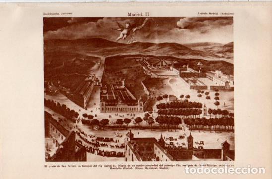 Postales: LAMINA V35855: Prado de San Fermin en Madrid - Varios