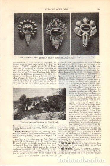Cartoline: LAMINA V46068: Joyas varias por Jaime Mercade - Varios