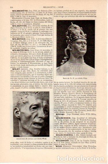 Cartoline: LAMINA V46550: Busto de Pio X y autorretrato por A. Wildt - Varios