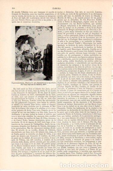 Postcards: LAMINA V46657: Maniquies tipos de Zamora 1925 - Varios