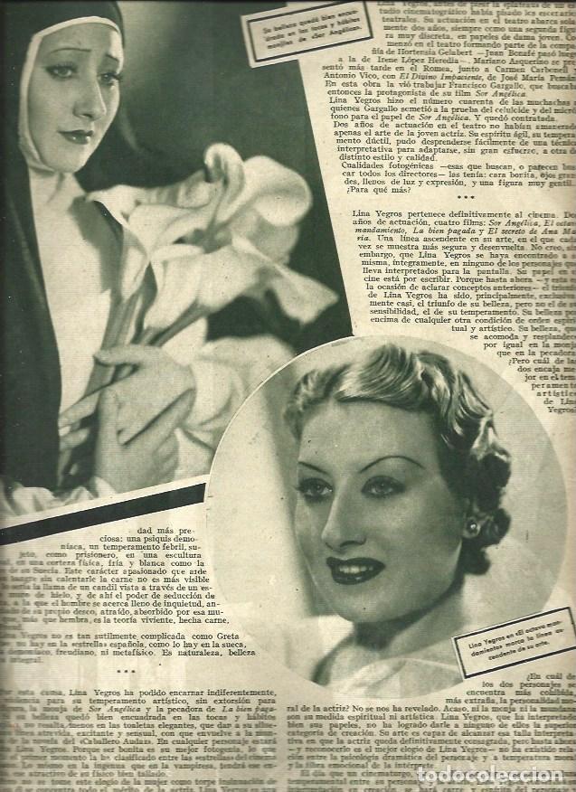 Postais: LAMINA 34796: Lina Yegros en dos peliculas - VVAA