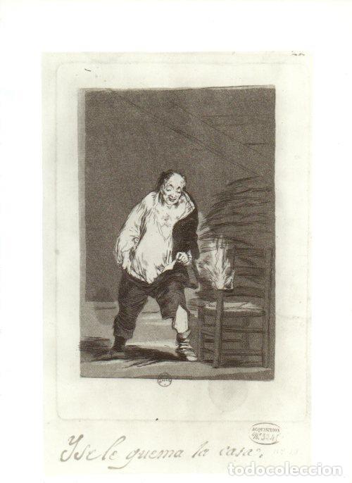 Postkarten: LAMINA V47204: Capricho 18 por Goya, prueba antes de la letra - NULL