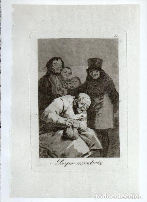Postcards: LAMINA V47222: Capricho 30 por Goya - NULL