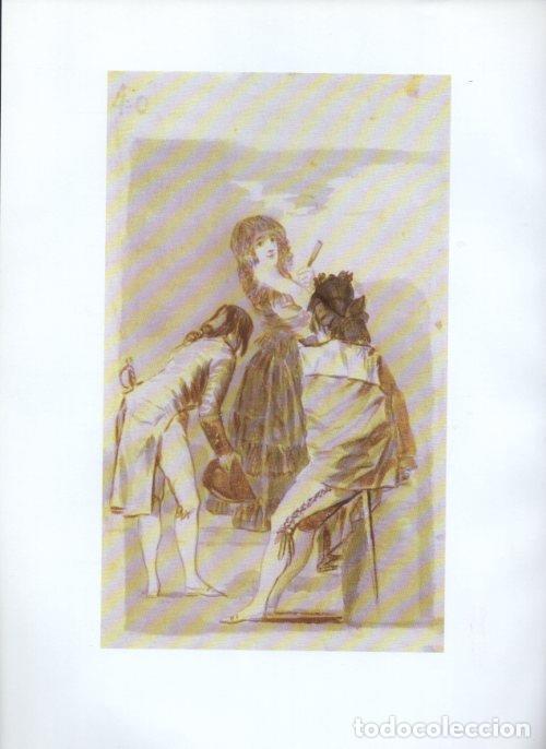 Postcards: LAMINA V47217: Capricho 27 por Goya, dibujo preparatorio - NULL