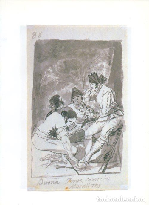 Cartoline: LAMINA V47187: Capricho 11 por Goya, dibujo - NULL